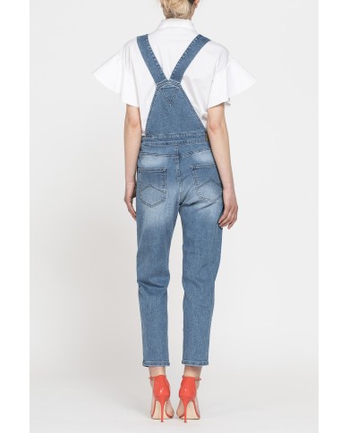 SALOPETTE MOD.776D IN DENIM STRETCH 12oz. Vestibilità regolare.SPINTECH ELASTIC COTONE SULLA PELLE SALOPETTE MOD.776D IN DENIM STRETCH 12oz. Vestibilità regolare.SPINTECH ELASTIC COTONE SULLA PELLE