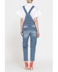 SALOPETTE MOD.776D IN DENIM STRETCH 12oz. Vestibilità regolare.SPINTECH ELASTIC COTONE SULLA PELLE