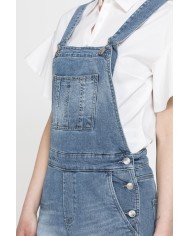 SALOPETTE MOD.776D IN DENIM STRETCH 12oz. Vestibilità regolare.SPINTECH ELASTIC COTONE SULLA PELLE