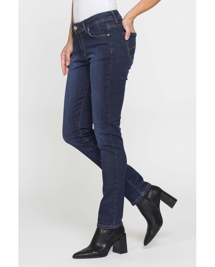 JEANS SLIM FIT A VITA BASSA IN DENIM STRETCH 9,5oz