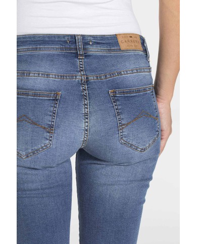 JEANS SLIM FIT A VITA BASSA IN DENIM STRETCH 9,5oz