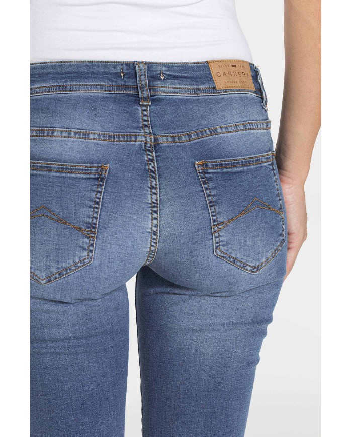 JEANS SLIM FIT A VITA BASSA IN DENIM STRETCH 9,5oz