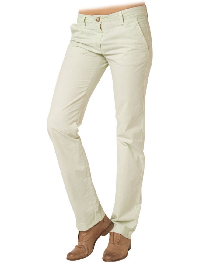 POPELINE ULTRA LEGGERO. Vita bassa e gamba regolare.