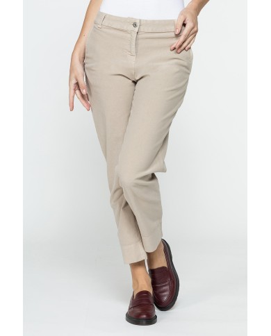 PANTALONE CHINOS MOD. 785 IN MOLESKIN STRETCH  11oz