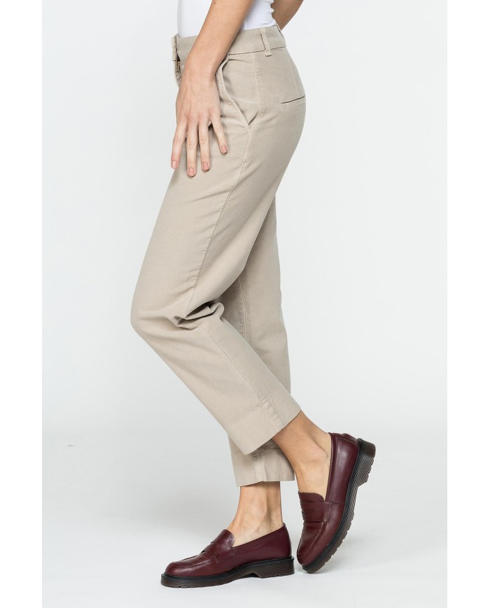 PANTALONE CHINOS MOD. 785 IN MOLESKIN STRETCH  11oz