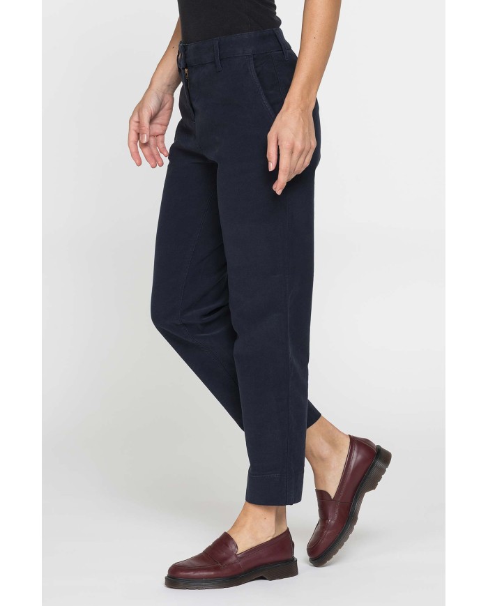 PANTALONE CHINOS MOD. 785 IN MOLESKIN STRETCH  11oz