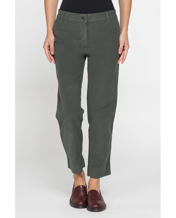 PANTALONE CHINOS MOD. 785 IN MOLESKIN STRETCH  11oz