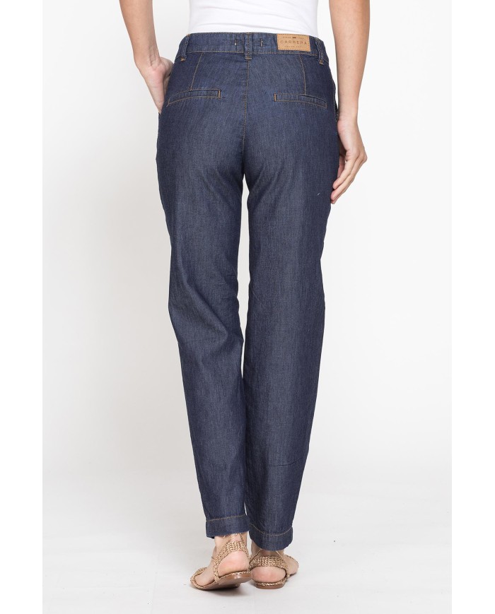 PANTALONE CHINOS IN DENIM LEGGERO 6,3 oz. REGULAR FIT