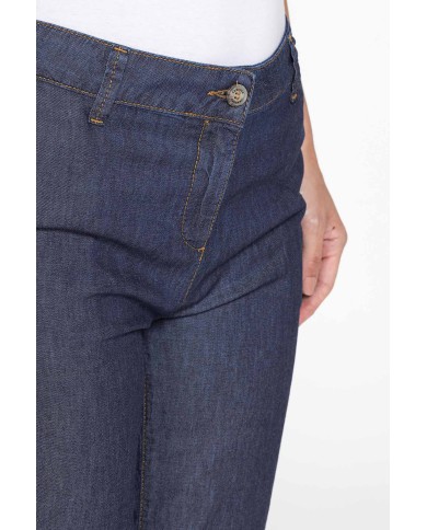 PANTALONE CHINOS IN DENIM LEGGERO 6,3 oz. REGULAR FIT