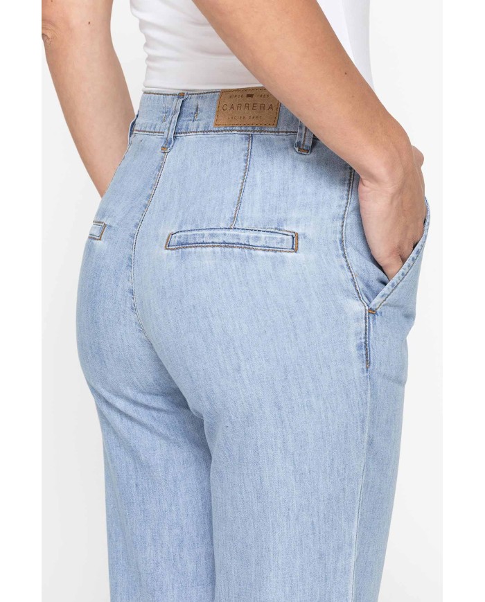 PANTALONE CHINOS IN DENIM LEGGERO 6,3 oz. REGULAR FIT