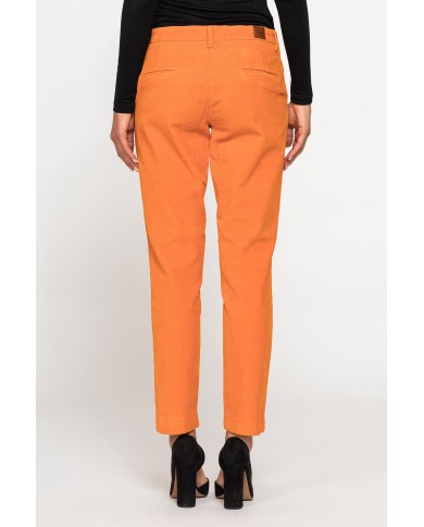 PANTALONE CHINOS IN VELLUTO STRETCH
