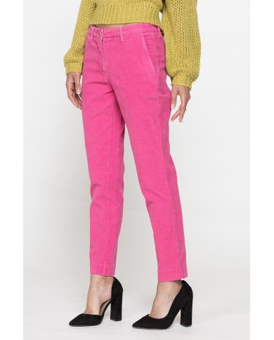 PANTALONE CHINOS IN VELLUTO STRETCH