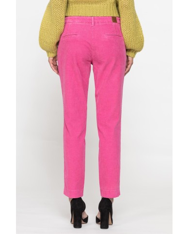 PANTALONE CHINOS IN VELLUTO STRETCH