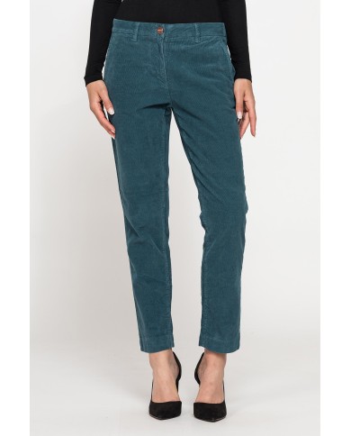 PANTALONE CHINOS IN VELLUTO STRETCH