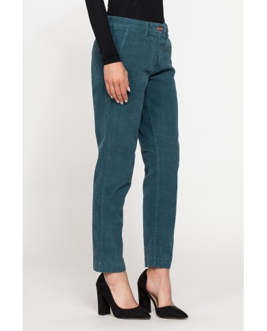 PANTALONE CHINOS IN VELLUTO STRETCH