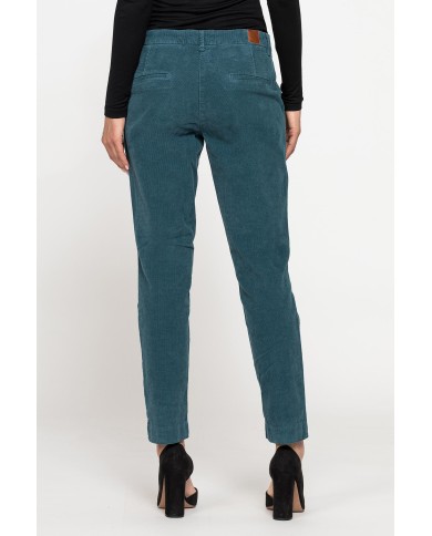 PANTALONE CHINOS IN VELLUTO STRETCH
