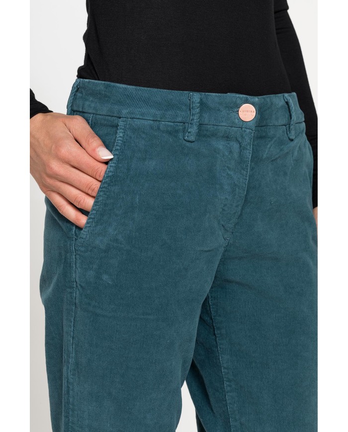 PANTALONE CHINOS IN VELLUTO STRETCH PANTALONE CHINOS IN VELLUTO STRETCH