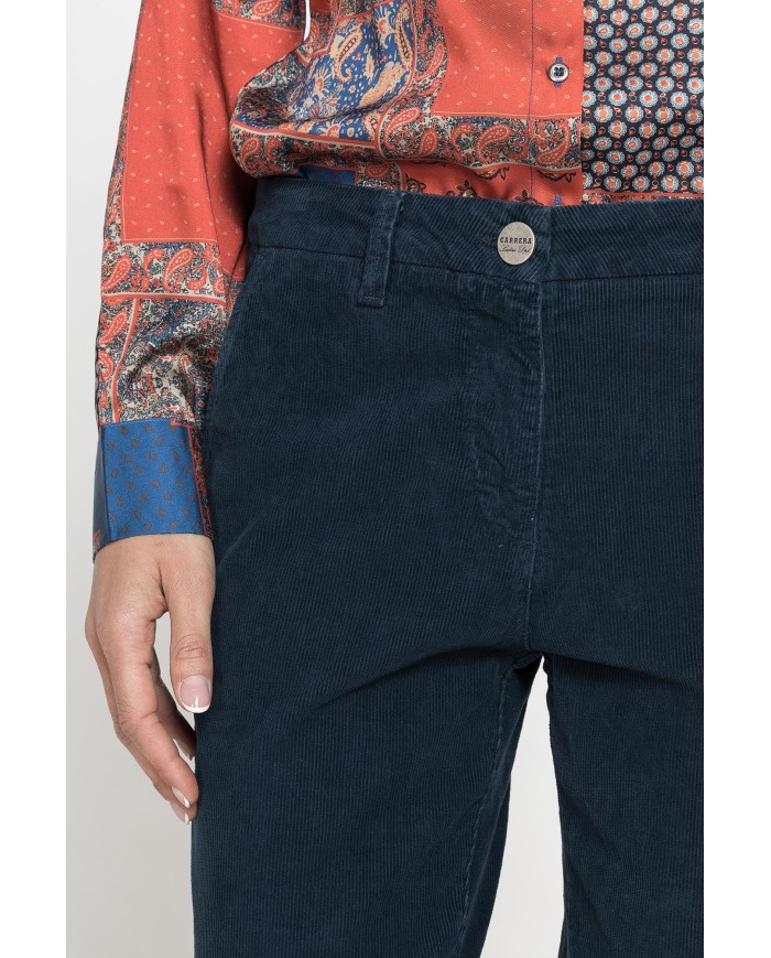 PANTALONE CHINOS IN VELLUTO STRETCH PANTALONE CHINOS IN VELLUTO STRETCH