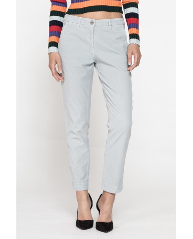 PANTALONE CHINOS IN VELLUTO STRETCH