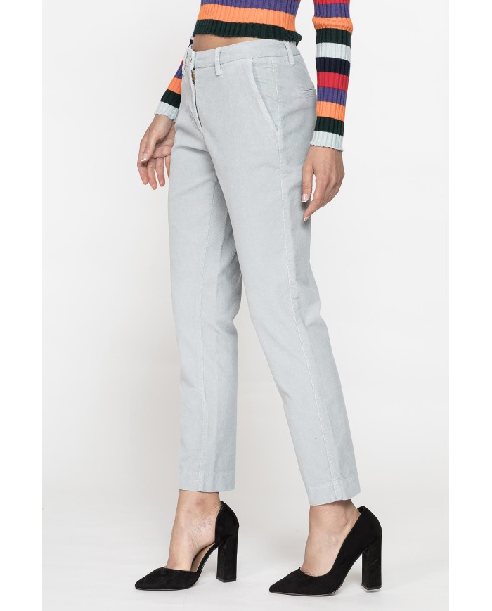 PANTALONE CHINOS IN VELLUTO STRETCH PANTALONE CHINOS IN VELLUTO STRETCH