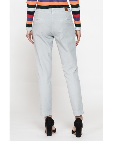 PANTALONE CHINOS IN VELLUTO STRETCH