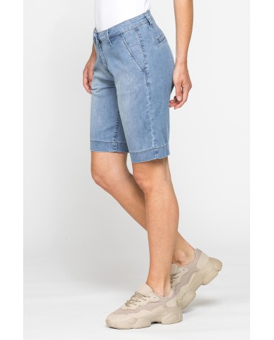 BERMUDA MOD.785C IN DENIM  STRETCH 8oz. Vita e gamba regolari.SPINTECH ELASTIC COTONE SULLA PELLE BERMUDA MOD.785C IN DENIM  STRETCH 8oz. Vita e gamba regolari.SPINTECH ELASTIC COTONE SULLA PELLE