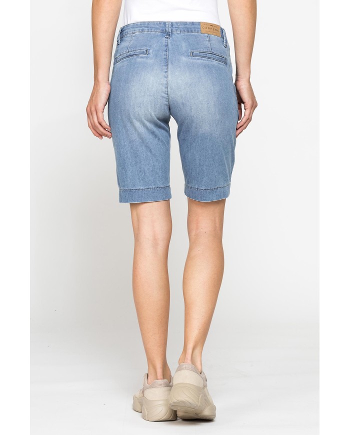 BERMUDA MOD.785C IN DENIM  STRETCH 8oz. Vita e gamba regolari.SPINTECH ELASTIC COTONE SULLA PELLE