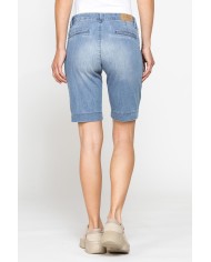 BERMUDA MOD.785C IN DENIM  STRETCH 8oz. Vita e gamba regolari.SPINTECH ELASTIC COTONE SULLA PELLE