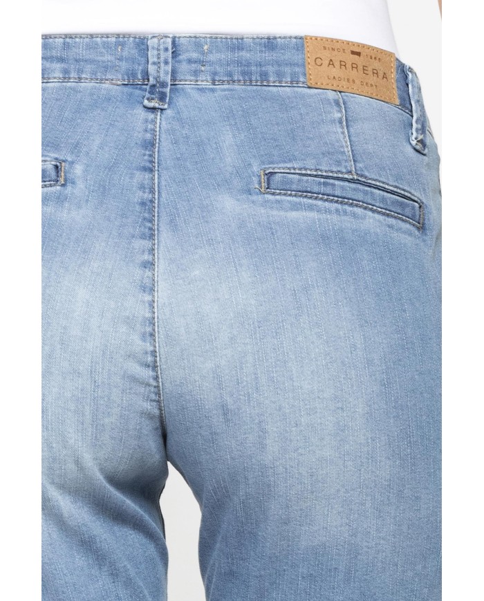 BERMUDA MOD.785C IN DENIM  STRETCH 8oz. Vita e gamba regolari.SPINTECH ELASTIC COTONE SULLA PELLE