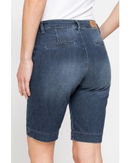 BERMUDA MOD.785C IN DENIM  STRETCH 8oz. Vita e gamba regolari.SPINTECH ELASTIC COTONE SULLA PELLE