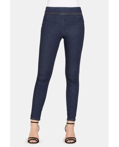 Legg JEANS DONNA EFFETTO PERFETTO denim Legg JEANS DONNA EFFETTO PERFETTO denim