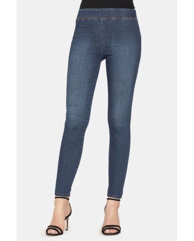 Legg JEANS DONNA EFFETTO PERFETTO denim Legg JEANS DONNA EFFETTO PERFETTO denim