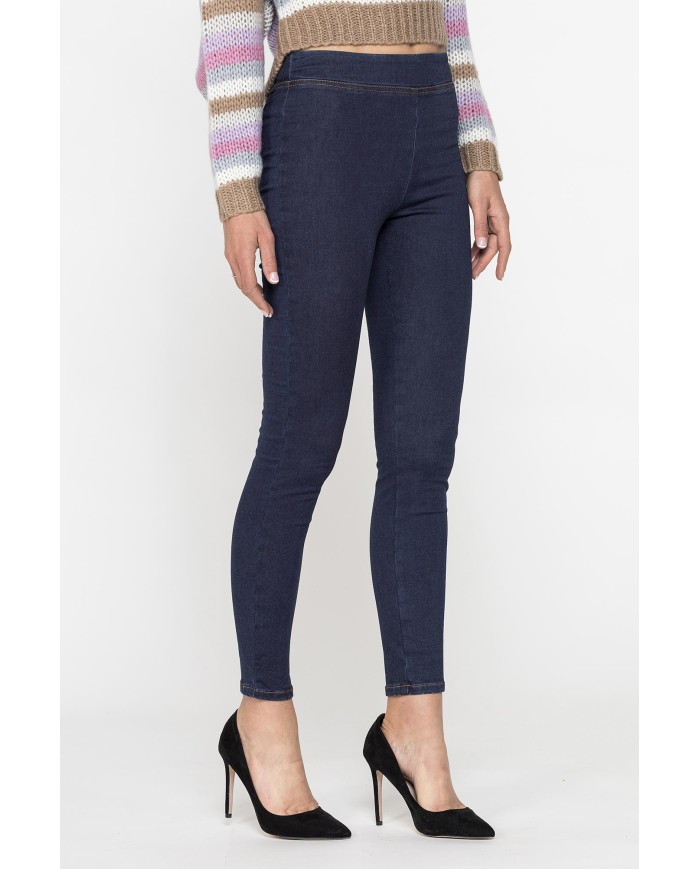 LEGG-JEANS DONNA MOD. 767 IN CALDO COTONE