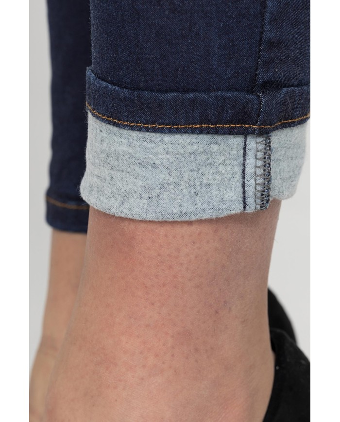 LEGG-JEANS DONNA MOD. 767 IN CALDO COTONE