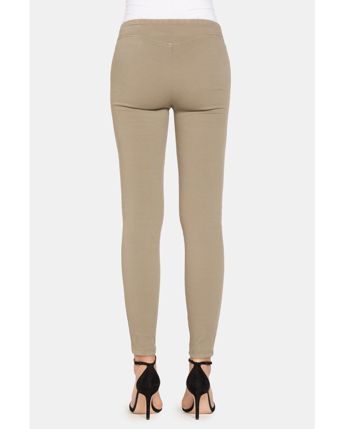 LEGG-JEANS EFFETTO PERFETTO IN GABARDINA SUPER STRETCH 9,3OZ