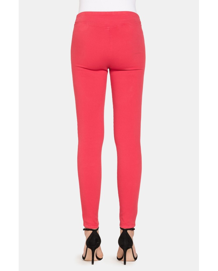 LEGG-JEANS EFFETTO PERFETTO IN GABARDINA SUPER STRETCH 9,3OZ