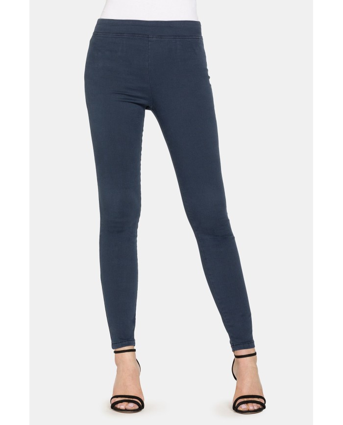 LEGG-JEANS EFFETTO PERFETTO IN GABARDINA SUPER STRETCH 9,3OZ