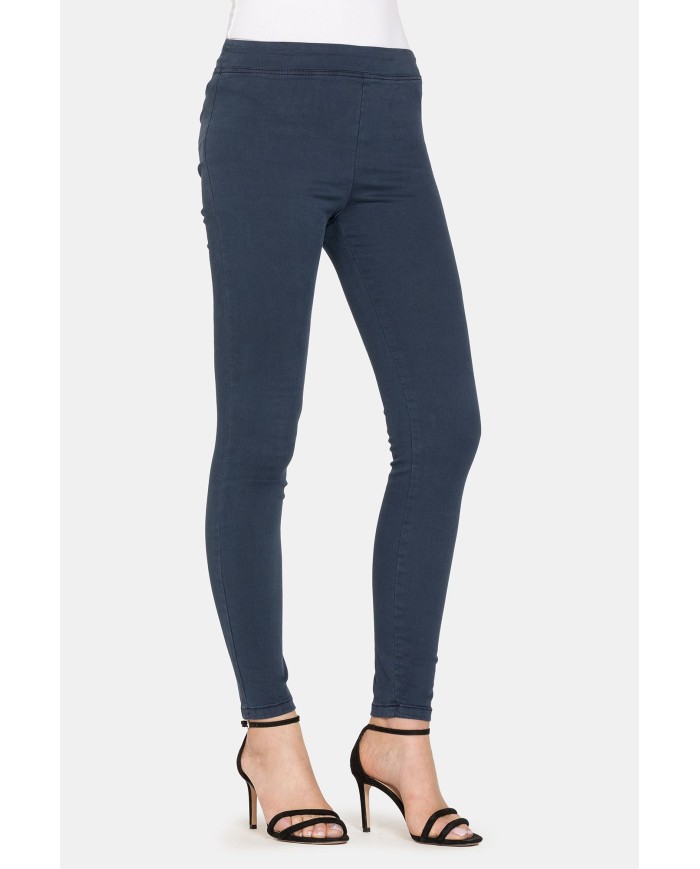 LEGG-JEANS EFFETTO PERFETTO IN GABARDINA SUPER STRETCH 9,3OZ