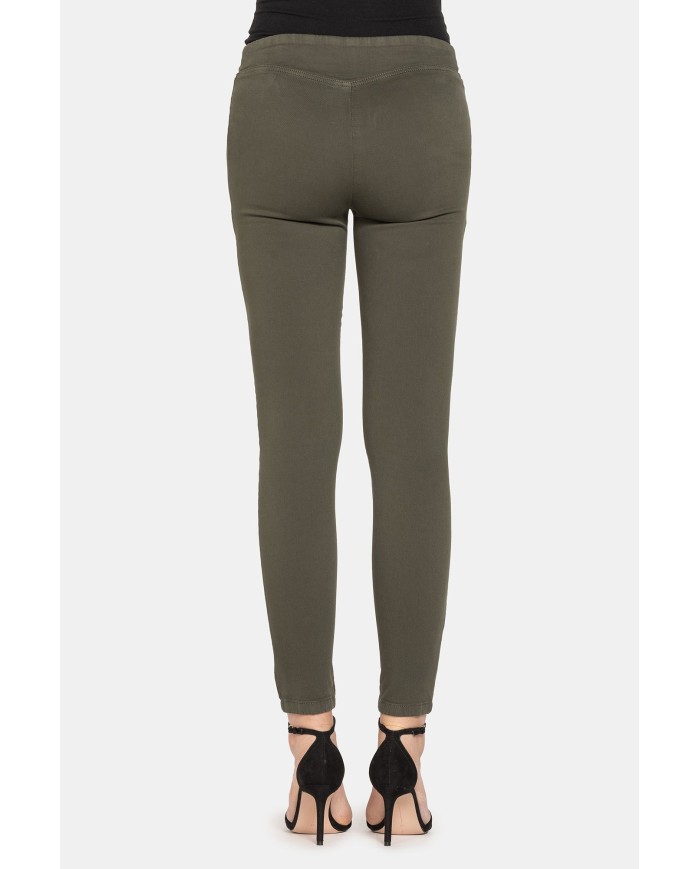 LEGG-JEANS EFFETTO PERFETTO IN GABARDINA SUPER STRETCH 9,3OZ