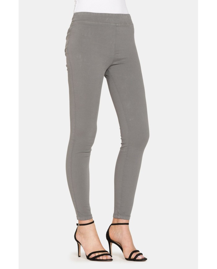 LEGG-JEANS EFFETTO PERFETTO IN GABARDINA SUPER STRETCH 9,3OZ