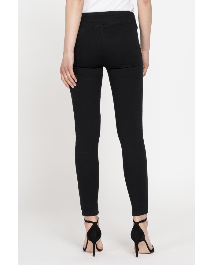 LEGG-JEANS EFFETTO PERFETTO IN GABARDINA SUPER STRETCH 9,3OZ