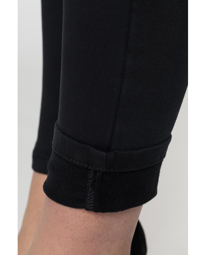 LEGG-JEANS EFFETTO PERFETTO IN GABARDINA SUPER STRETCH 10OZ