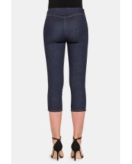 Legg JEANS DONNA EFFETTO PERFETTO modello pinocchietto in denim