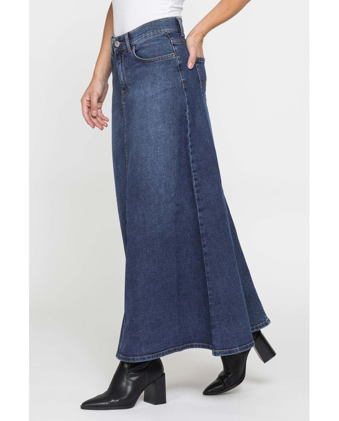 GONNA LUNGA IN DENIM STRETCH 12,2oz