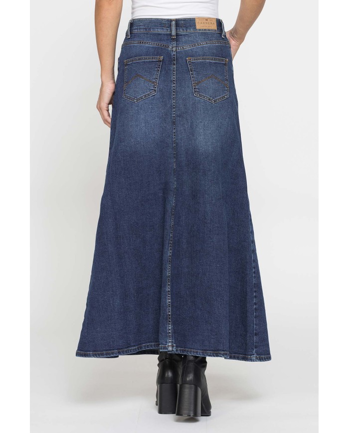 GONNA LUNGA IN DENIM STRETCH 12,2oz