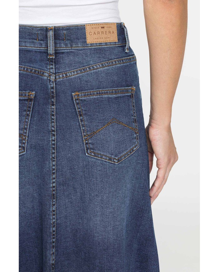 GONNA LUNGA IN DENIM STRETCH 12,2oz