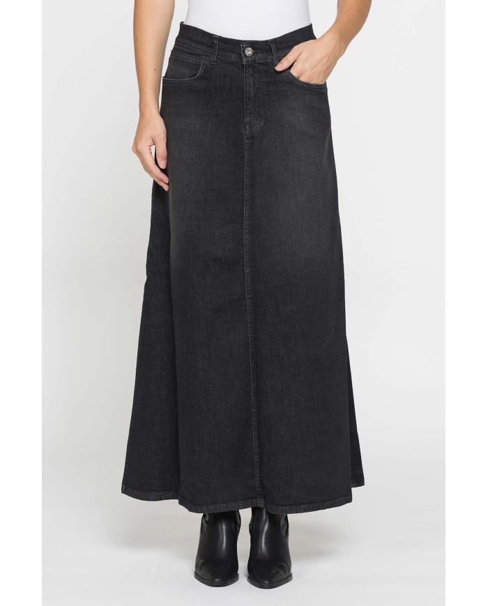 GONNA LUNGA IN DENIM STRETCH 12,2oz