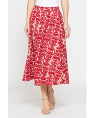 GONNA MEZZA RUOTA IN VOILE DI COTONE