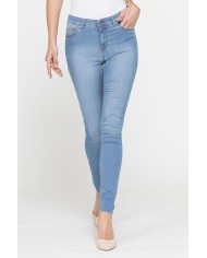 LEGG-JEANS DONNA 5 tasche con zip
