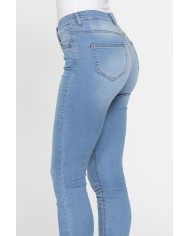 LEGG-JEANS DONNA 5 tasche con zip